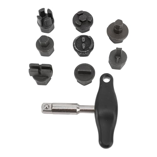 9pcs Pan de óleo de Drenagem Kit de Reparo Portátil Versátil Poço de Drenagem de óleo de Drenagem Co