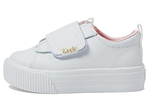 Keds Baby Girl's Triple Step (Toddler) White 5 Toddler M4