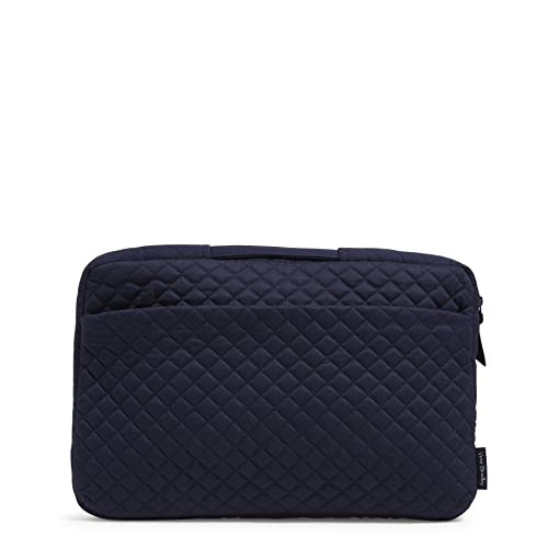 Vera Bradley Women's Cotton Laptop Organizer, True Navy, One Size
