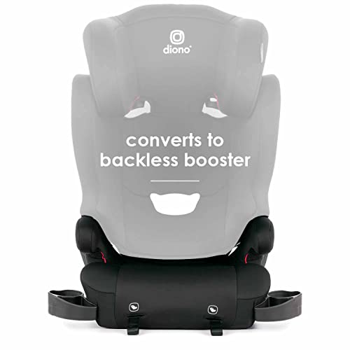 Diono Cambria 2 Xl, Dual Latch Connectors, 2-In-1 Belt Positioning Booster Seat, High-Back To Backless Booster With Space And Room To Grow, 8 Years 1 Booster Seat, Black #TOP3