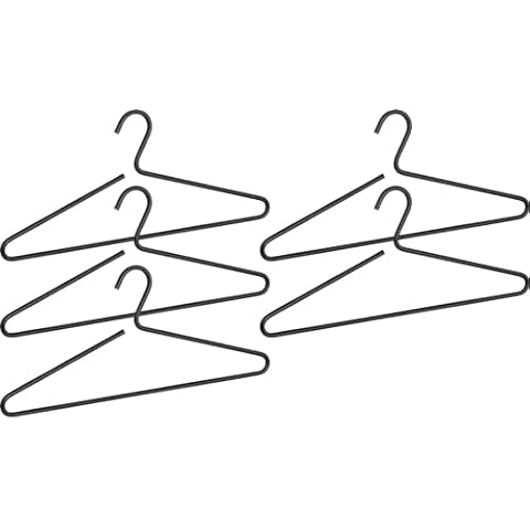 Cintre WENKO Lux noir set de 5 Cover