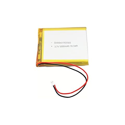 OCTelect Lithium Polymer Battery 955565 3.7V 5000mAh Medical Equipment Lighting fixtures Smart Home Cover