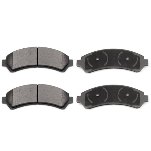 Image of ECCPP D726-7593 4pcs Front Ceramic Disc Brake Pad Set