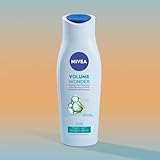 NIVEA Volume Wonder Kräftigendes Shampoo, Volumen Shampoo mit Kollagen und natürlichem Bambus-Extrakt, silikonfreies Haarshampoo für sichtbares Volumen und strahlenden Glanz (250 ml)