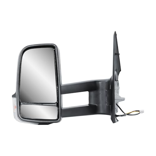 Rétroviseur extérieur gauche Mercedes Sprinter 907 finition noir mat