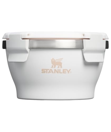 STANLEY Adventure Fresh-to-Table Leakproof Bowl 16 oz | Vacuum Insulated Food Container | FreshVac Airtight Lid | Packable for Lunch & Meal Prep | Stainless Steel | BPA-Free | Dishwasher Safe | Frost