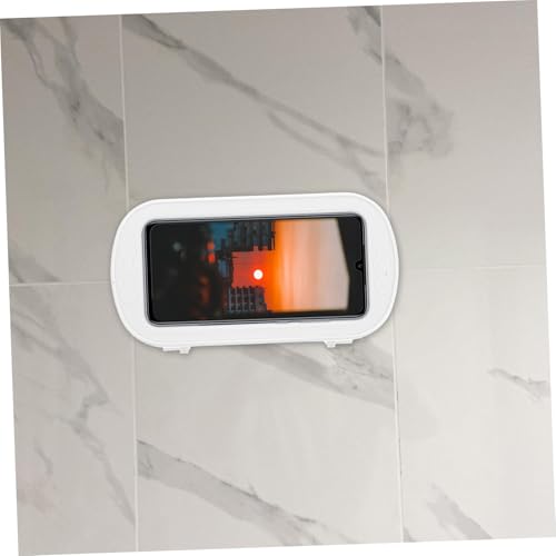 Soporte para teléfono de ducha impermeable que evita caídas y salpicaduras 7