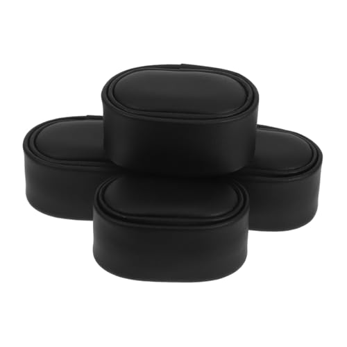 Holibanna 12個 小さな時計枕 メンズジュエリー カーボンファイバーカーアクセサリー ウォッチワインダー ウォッチピロー ウォッチワインダー アクセサリー Pu 見る 襟 吊り革 男 場合