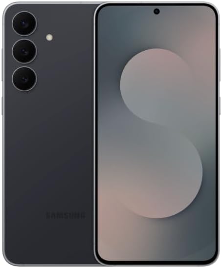 Samsung Galaxy S25 FE Cell Phone (2025), 128GB AI Smartphone, AT&T Only, Large Display, 4900mAh Battery, High Res-Camera, AI Photo Edits, Durable, JetBlack (Renewed)