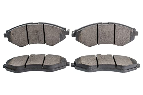 Image of Front Brake Pads Set Premium Ceramic Replacement For 2004 2005 2006 2007 2008 2009-2011 Chevy Aveo, 2013-2015 Spark, 07-10 Pontiac G3 D1035