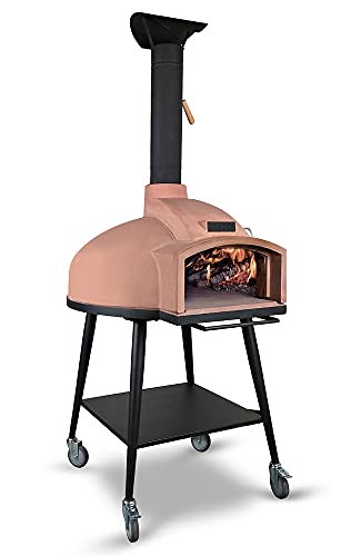 Four à Bois en matière réfractaire Fargau modèle Pietra 60 ou 75 cm de diamètre Sole réfractaire (100 cm de diamètre) Cover