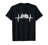 Geschenk für Landwirtinnen und Landwirte, die Traktoren und die Arbeit auf dem Feld lieben. EKG Puls Herzschlag und Frequenz Motiv für Bauern und Landwirte. obby Traktorfahrer. Geschenkidee Traktor Fans. Schlepper Freunde Hanomag Güldner Eicher Fortschritt
