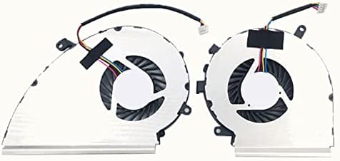 CPU+GPU Cooling Fan Replacement for MSI GL72M GF72VR GP72MVR GP72M GE72VR GP72VR GL72VR MS-1799 MS-179B P/N:PAAD06015SL N366 PAAD06015SL N372