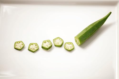 Okra Powder, Made From 100% Abelmoschus Esculentus - Pure, Natural Lady\'s Finger Powder - Net Weight: 1.76oz/50g