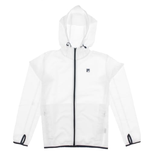 FILA(フィラ) マリン ラッシュガード 布帛・軽量タフタパーカー レディース 2024 Spring＆Summer モデル 324-674 ホワイト LL(O)