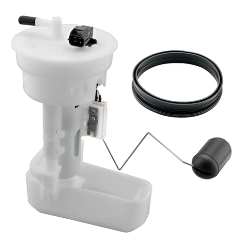 Fuel Pump Assembly, Compatible with Suzuki KingQuad 450 (2007-2010), KingQuad 500 (2009-2021), KingQuad 700 (2005-2007), KingQuad 750 (2008-2021) Four-Wheeler ATV, Replaces# 15100-31G00