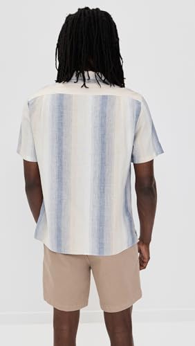 Vince Men's Striped Cabana Shirt3