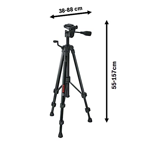 Bosch Professional BT150 Aluminum Surveying Tripod with Integrated Bubble Level