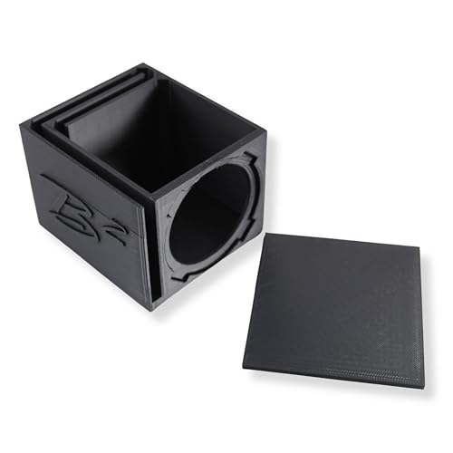 B2 Audio Single Ported 3D-Printed Subwoofer Box Enclosure Rampage RC2 (Black)