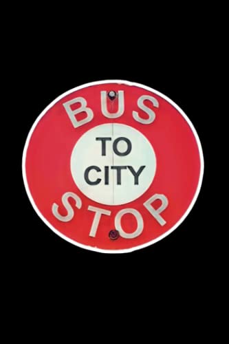 Bus Stop Notebook: A 6