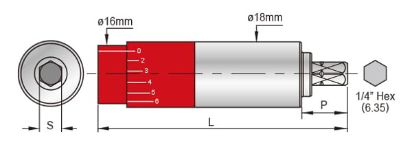BERNSTEIN 5-in-1 Torque Adapter for Manual Operation Precise Torque Adjustment 2.0-6.0 Nm - Image 4