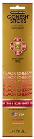 Extra Rich Incense Sticks Black Cherry (Pack of 6)6