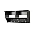 Prepac Hanging Entryway Shelf, 36 inches, Black