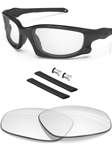 Image of BLAZERBUCK Polarized Replacement Lenses&Sock Kit for Oakley Split Jacket OO9099 Sunglass