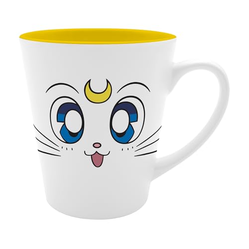 ABYSTYLE – Mug SAILOR MOON Artemis – Produit Officiel – 250 ml – Céramique Haute Qualité – Design Magical Girl