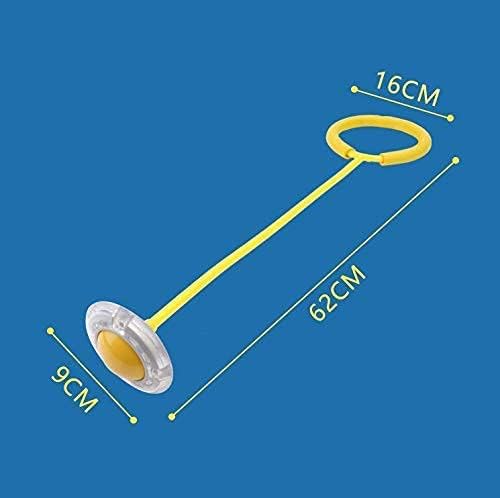 Miniatura 5 de Bola deportiva para saltar al tobillo bola de salto intermitente para niños y niñas juguete de fitness regalo de Navidad 5 colores 2 piezas verde, 2