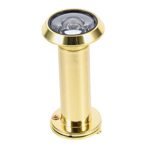 LALAFINA Visore Spioncino Regolabile per Porta Protezione Privacy con Vetro Trasparente Compatibile con Porte Spessore Copertura per Sicurezza e Adatta Diverse Tipologie Porta