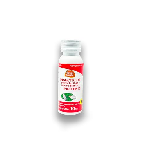 Insecticida contra Cochinillas y Mosca Blanca Pirifen 10 ml MUY EFECTIVO | Para diluir en 15 L de Agua | Acción Sistémica de Larga Duración de Uso en todo tipo de cultivos y plantas | Nexum Market