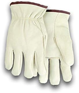 Kids Gloves- 204, Grain Cowhide Leather Toddler Garden Gloves Ages 2-4 Motorcycle Gloves and Work Gloves