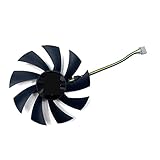 Matériel: Plastique REMSEY Ventilateur de Carte vidéo 87MM 4pin GA92S2U RTX2080 AMP Extreme GPU Fan Compatible for ZOTAC Gaming GeForce RTX 2080 AMP Extreme Graphics Fan Kindly (Color : 1PCS)