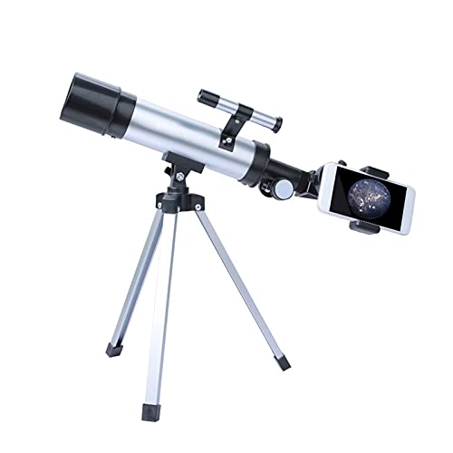 Telescopio Astronómico para Principiantes con Trípode y Adaptador miniatura 1