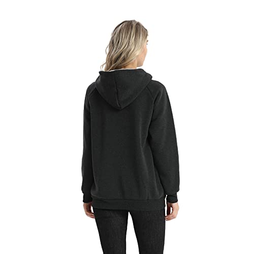 Cat Dog Carrier Hoodie Big Pet Pouch Sweatshirt Puppy Kitten Holder Carrier Pullover Top Kangaroo Unisex Hoodies (Adult, Medium, Dark Grey) #TOP6