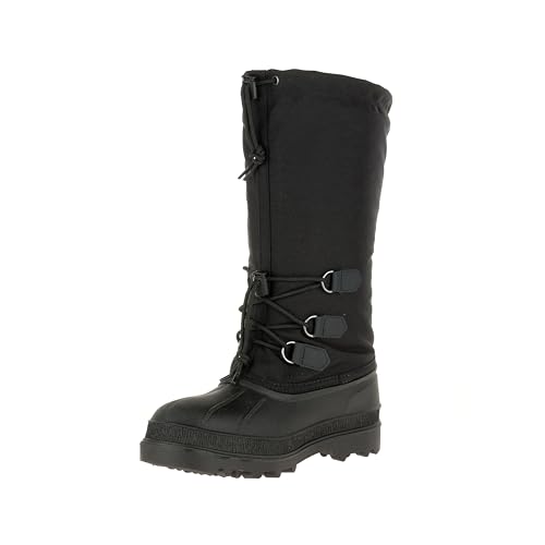 Kamik CANUCK, Herren Schneestiefel, Schwarz (Black-Noir), 41 EU (8 UK)
