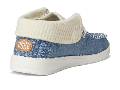 Image of HEYDUDE Women's Wendy Fold Boho | Women's Boots | Women's Pull on Boots | Comfortable & Light-Weight