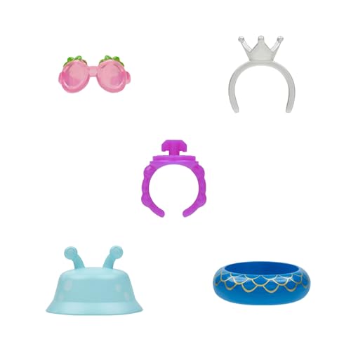 Squish-a-longs SQAL0268-14er Pack, enthält 14x 2,5 cm Mini-Squish mit 4X Accessoires, 1x Ring und 1x Collectors Guide (Serie 5… – Ansicht 5