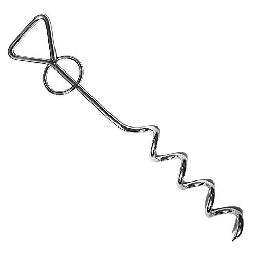 NextClimb Dog Tie Out Stake for Pets Outdoors 18 Inch - More Sturdy