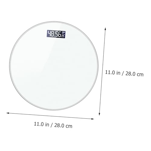 Pèse personne précise SECFOU fini les mesures instables avec cette balance en verre - 3