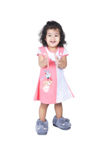 NammaBaby Baby Girls A-Line Mini Frock Dress