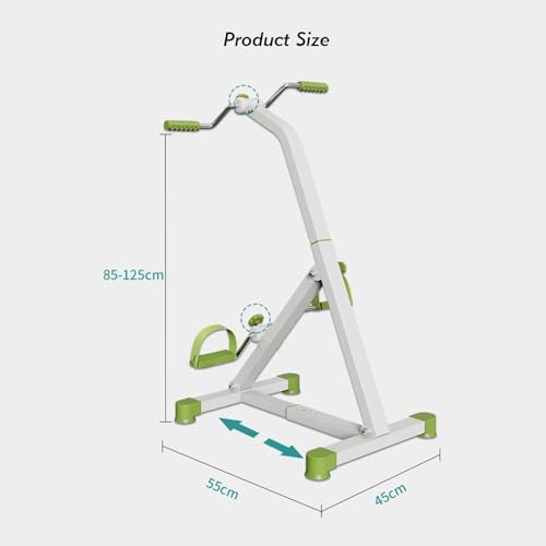 Pedal Exerciser Mini Exercise Bike portátil verde miniatura 2