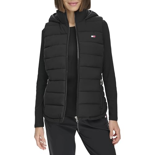 Tommy Hilfiger Women's Hooded Quilted Puffer Vest