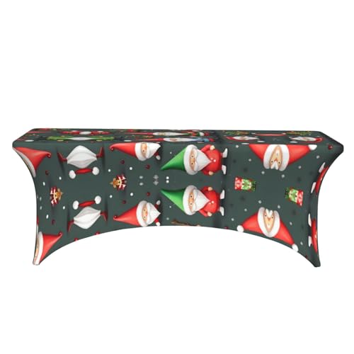 Nappe extensible élasthanne pour masquer et décorer une table 1,8m