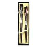 Japanese Chopsticks Set with Mother-of-Pearl Inlay