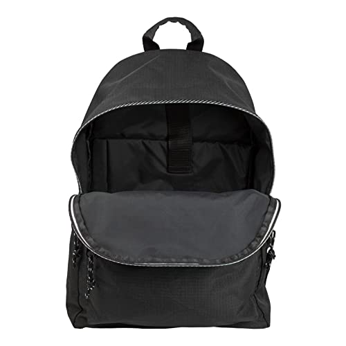 Mochila escolar MILAN Sunset 22L negra con doble compartimento grande 4