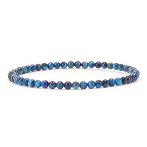 Cherry Tree Collection - Small, Medium, Large Sizes - Gemstone Beaded Bracelets For Women and Men - 4mm Round Beads