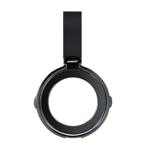 aceyoon Anillo para Teléfono Móvil Magnético, Soporte De Agarre para Teléfono Móvil Rotación De 360 Grados Soporte para Anillo De Teléfono Móvil para iPhone Serie 15, Smartphone con Anillo Metálico