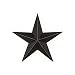 Hearthside Collection 36 Inch Black Star